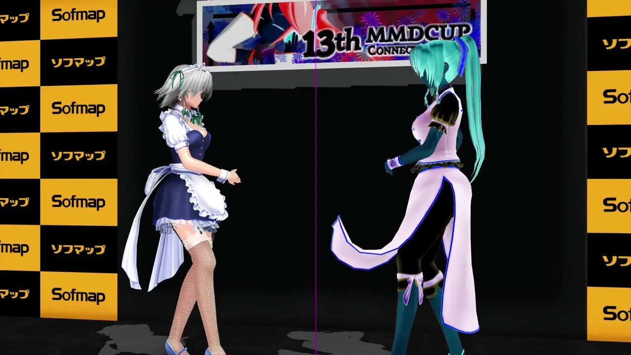 Time stop Touhou mmd