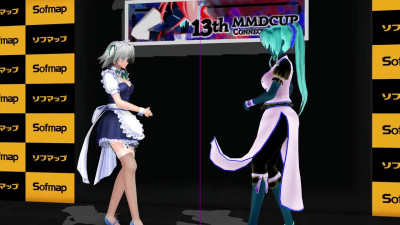 Time stop Touhou mmd