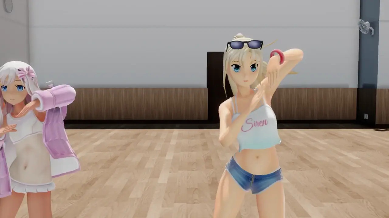 Izumi and Ro's gym class - luvoratorrrrry