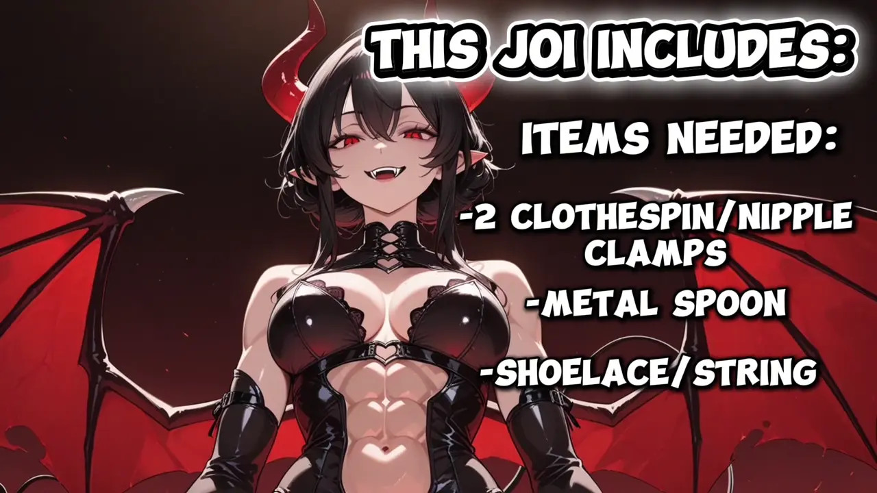 A Succubus Takes Over Your Soul!-Femdom, Edging, CBT, CEI, Ruined Orgasm, Humiliation