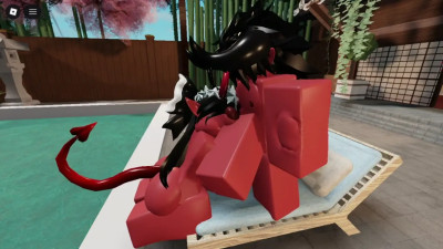 Getting demon girls #5 (Roblox)