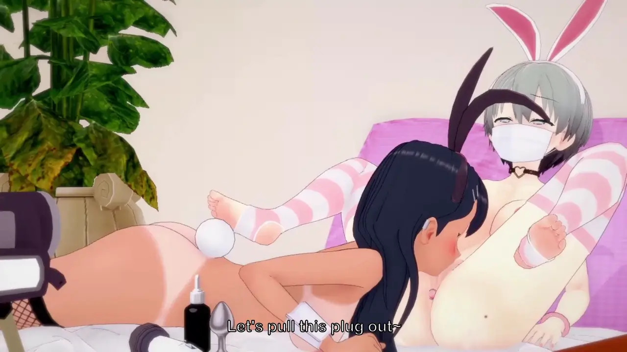 Sapphic Easter (Nagatoro x Uzaki)