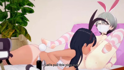 Sapphic Easter (Nagatoro x Uzaki)