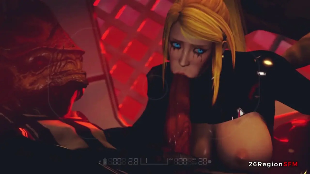 Samus Aran Threesome