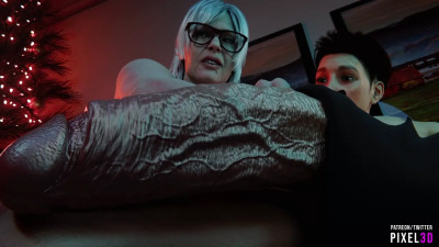 [Pixel3D] Grandma's Stocking Stuffer - Full Animation