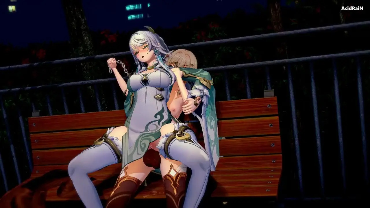 Zibai x Futa Lumine (New outfit) sex video  [Genshin impact]