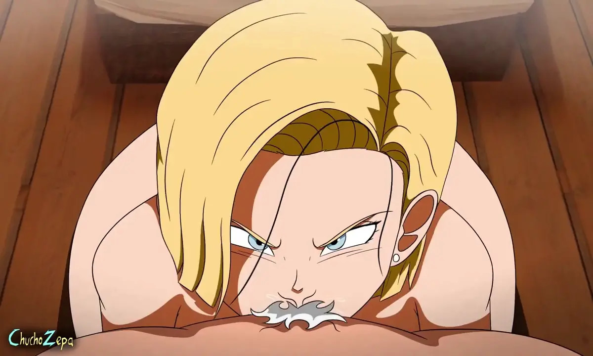 Android 18 Angry POV Blowjob