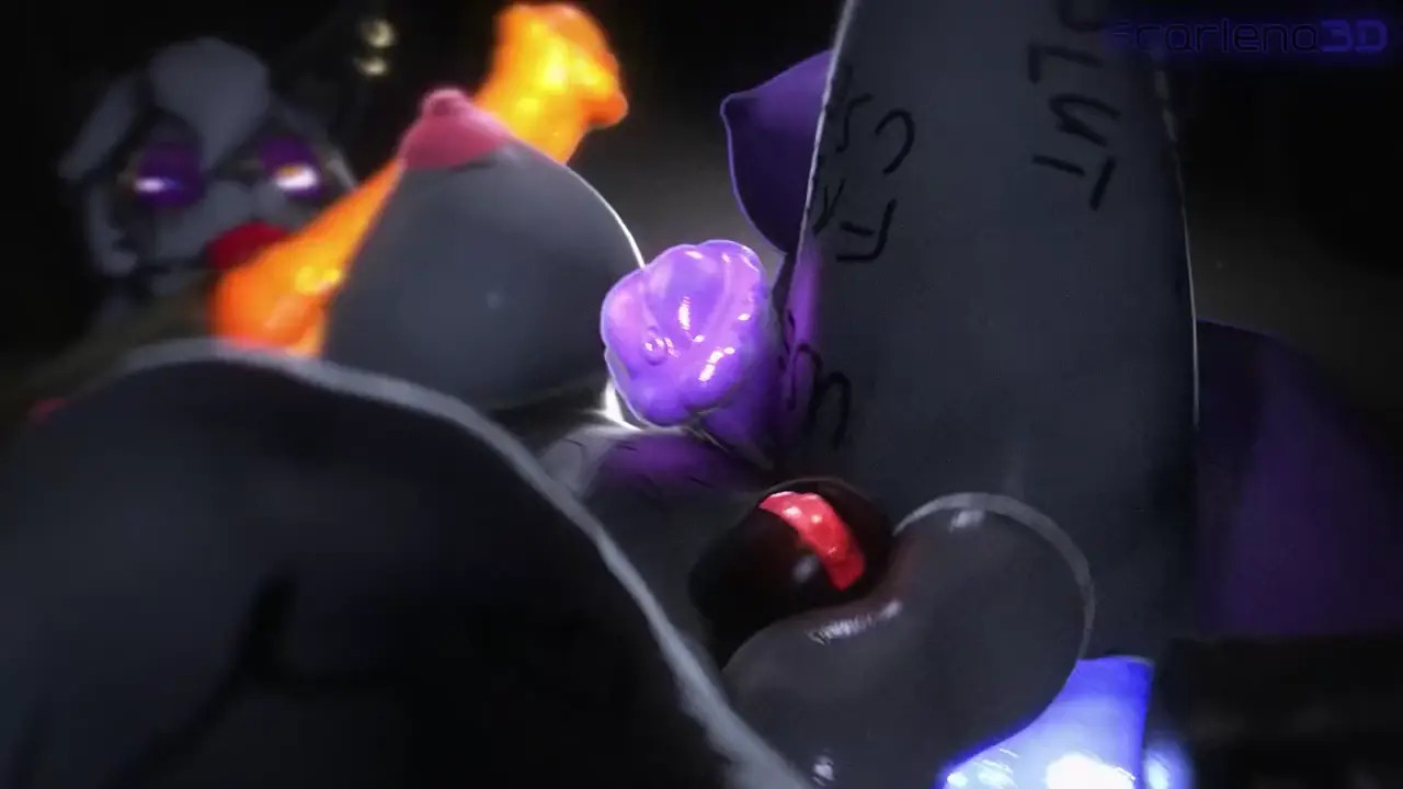 [Scarlena3D] Whole Cast Wants a Piece of that Caged Toy