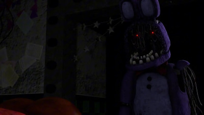 Foxy can't sleep around Withered Bonnie SFMking Remake