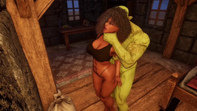 Orc's new concubine