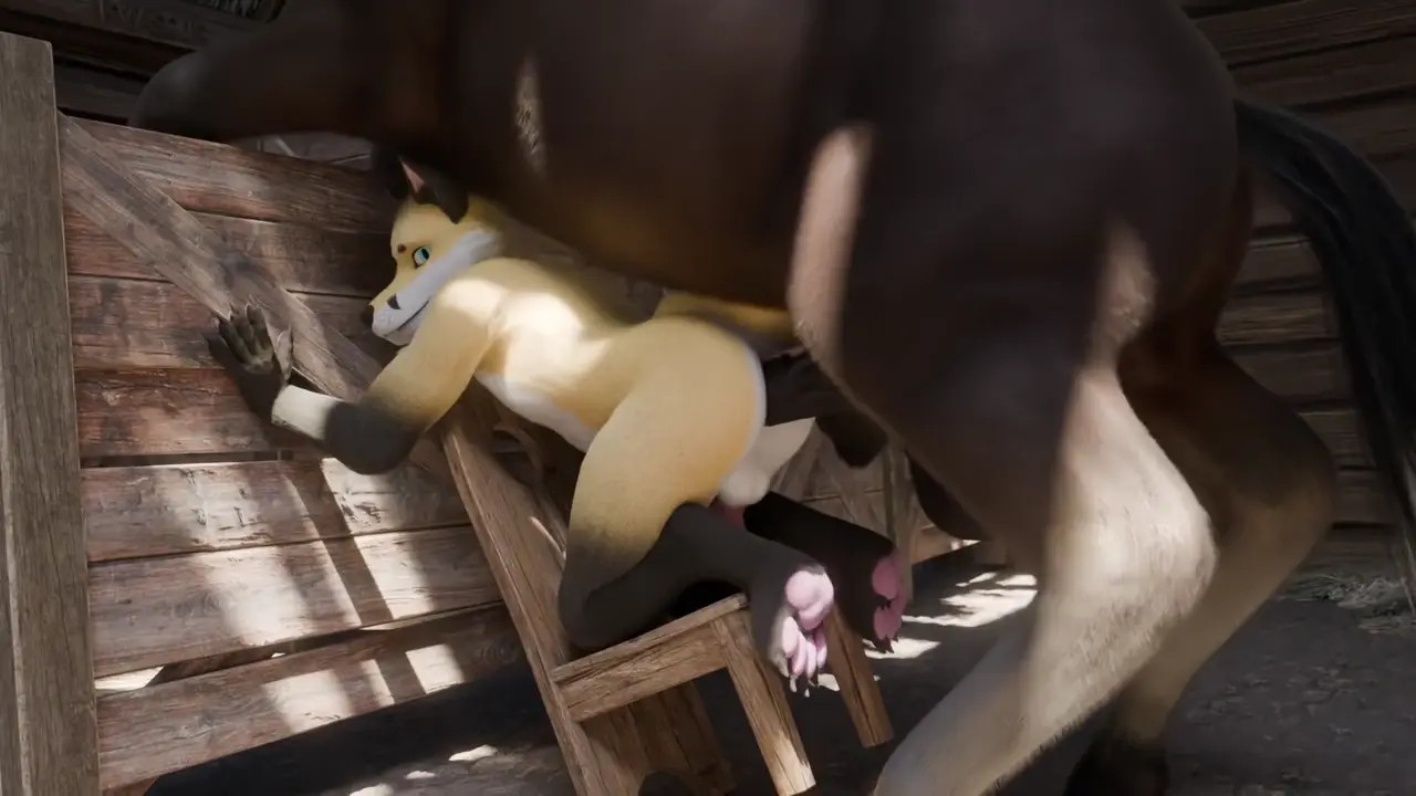 Furry Fucked by a Horse - kvaseus