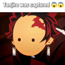 Tanjiro was captured