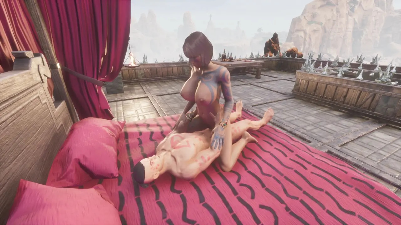 Conan exiles: Fucking the Tanners Wife