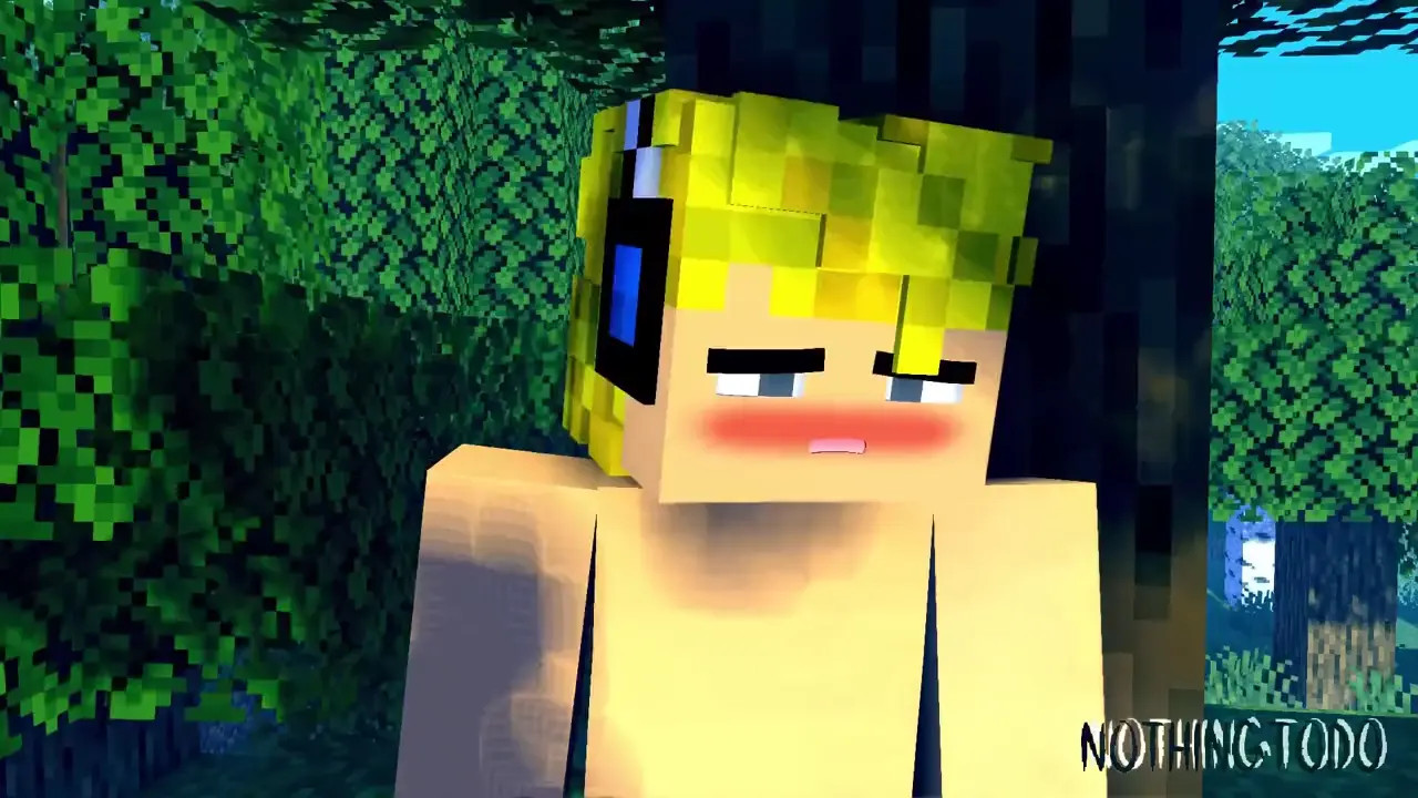 Meeting Big Furry Brother - Minecraft MCR34 Animation - NothingToDo254