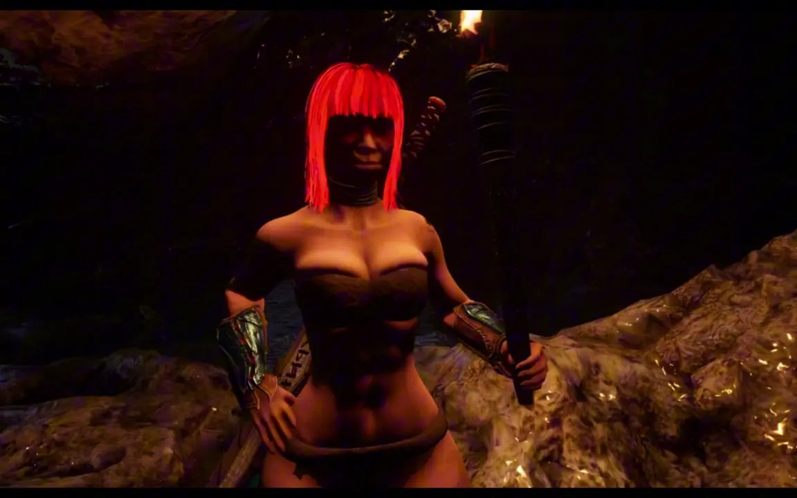 Baberian sex - by the cave lake