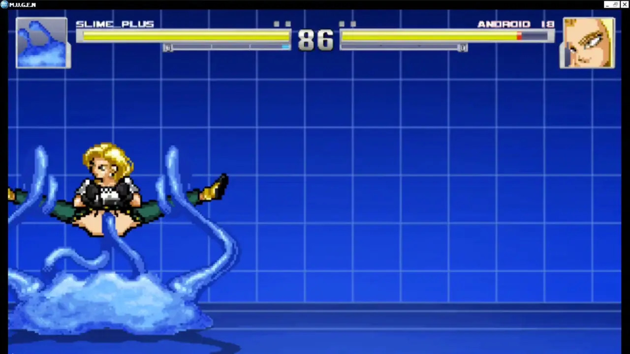 Slime_plus vs Android18(cell saga)