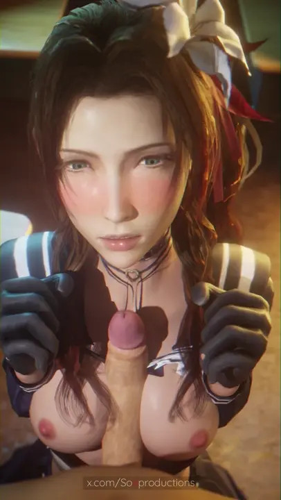 Aerith in team cetra - FF7 [4k / sounds]