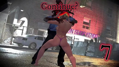 Re3 Ryona GAME OVER - Samantha Giddings vs Ne-A Parasite