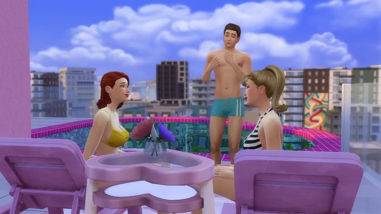 Two dolls and one Ken