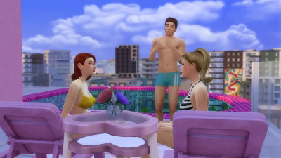 Two dolls and one Ken