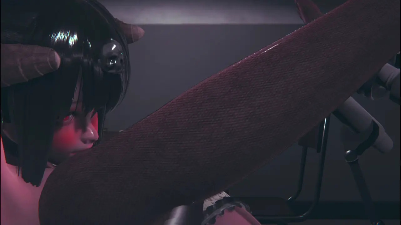 Young demon girl captured and brought to the ultimate climax