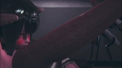 Young demon girl captured and brought to the ultimate climax