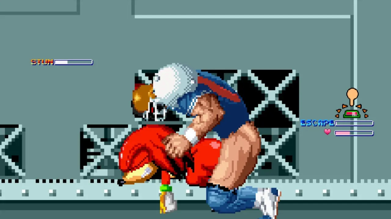 MUGEN#22 Brian Fucks Knuckles The Echidna