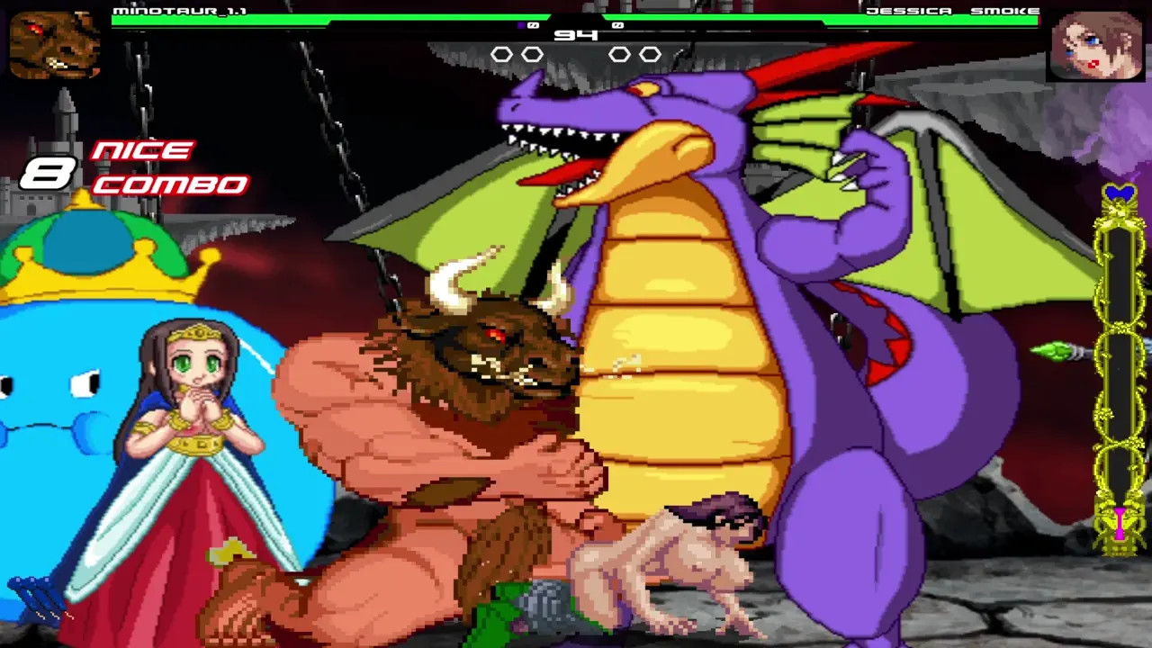 Minotaur FUCK Jessica Smoke