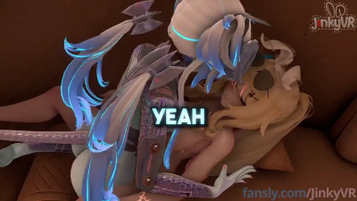 [JinkyVR] Getting FILLED up to the brim by @SmugiVR