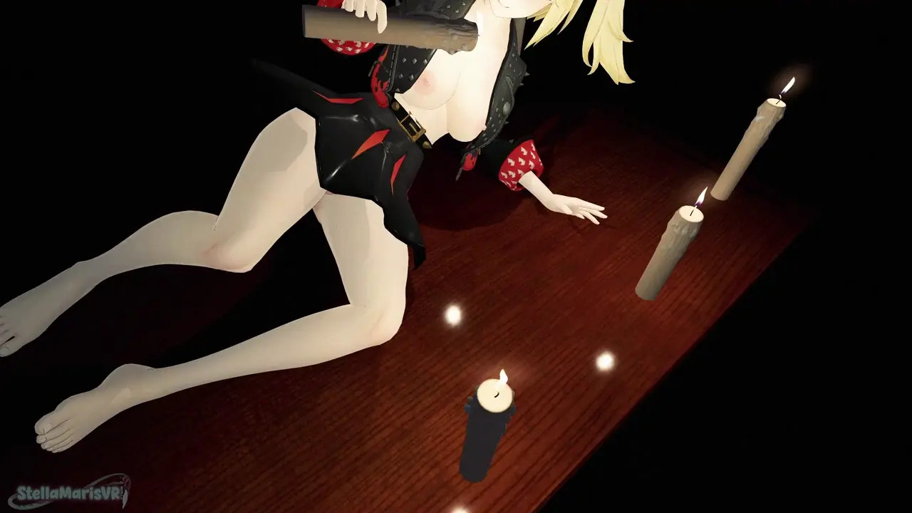 Burnice Whimpering In Pleasure From Dripping Hot Wax On Herself [ZenlessZoneZero]