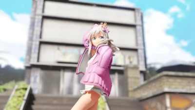 Ro-500 Deep Blue Town Dance with pubic hair