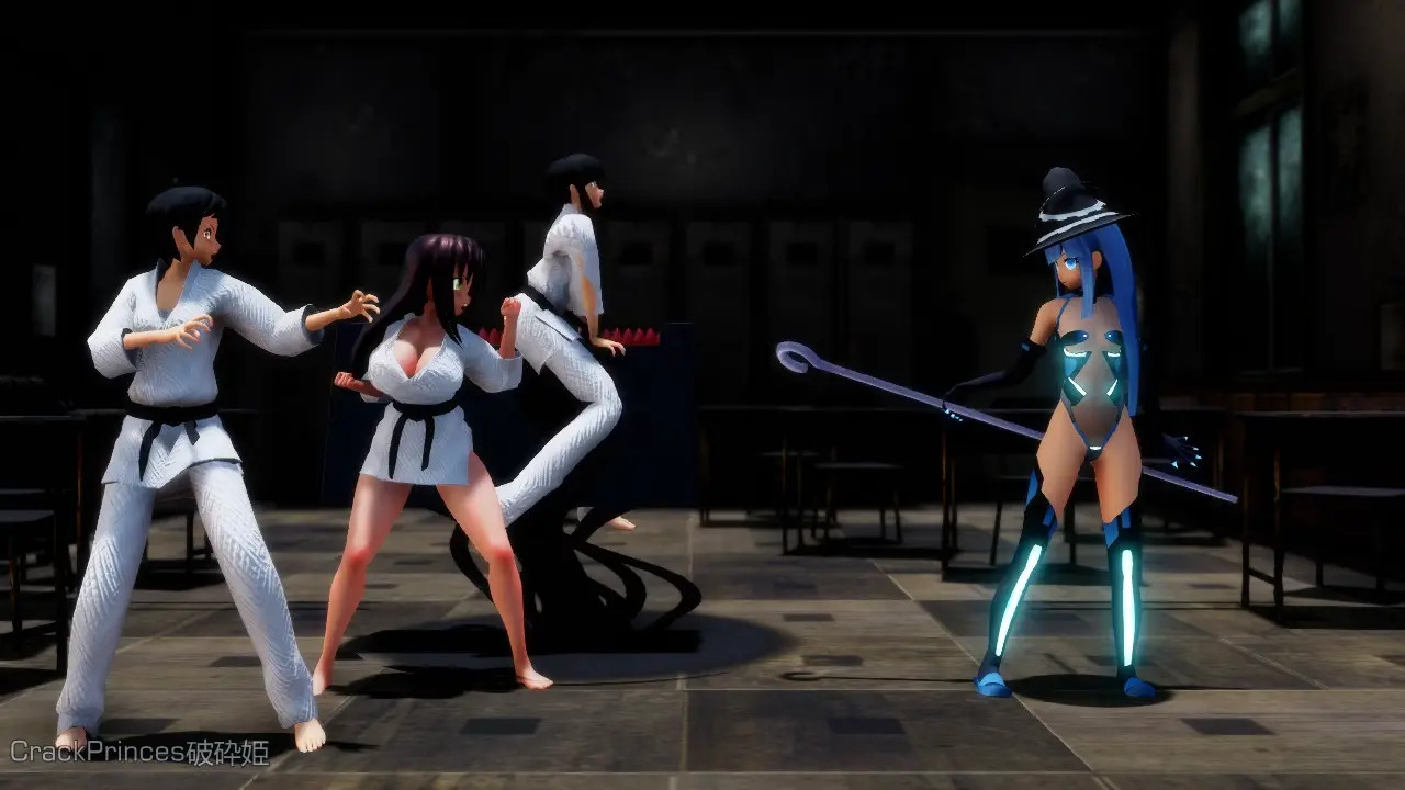 Martial Arts Club VS Magical Girl (Horse Magic)