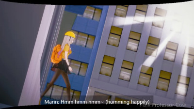 Marin gets money for cosplay [Professor Cow]