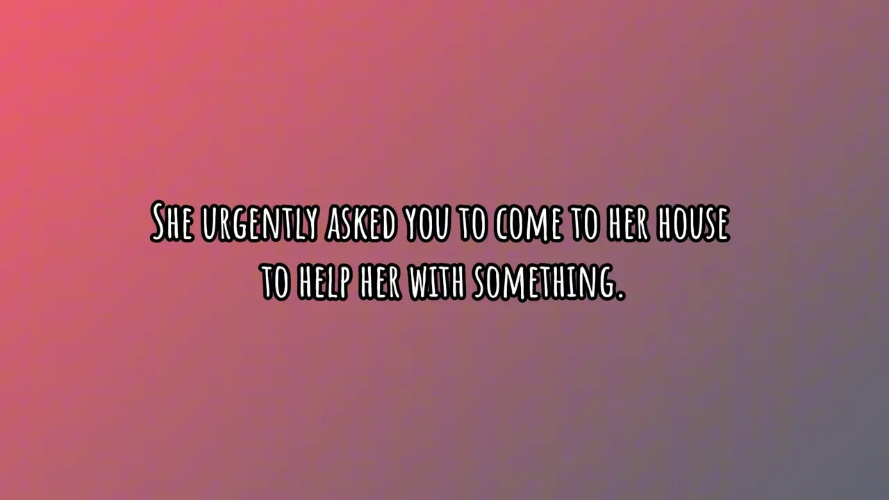 [JOI] Your girlfriend's mother loves watching you doing...self-facial?