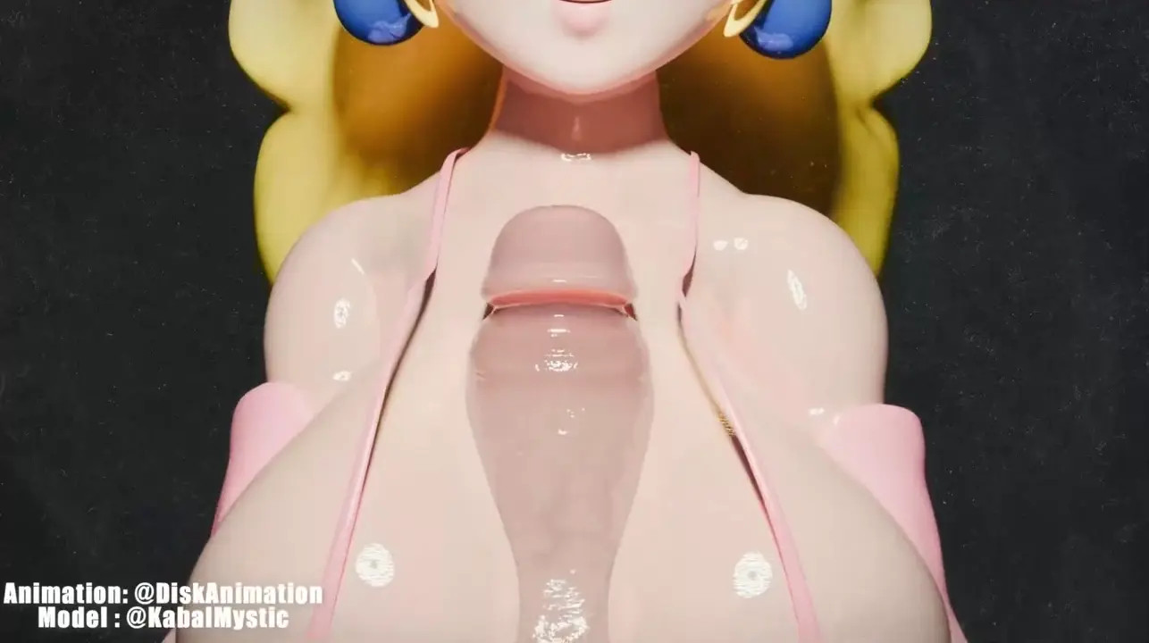 Peach boobjob 1