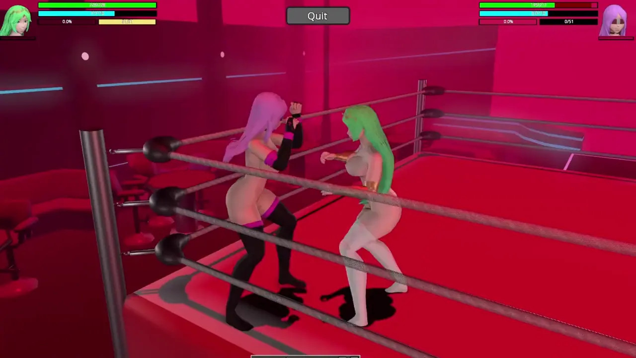 HRSL Special Match: Palutena vs Medusa Orgasm Overload