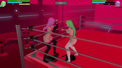 HRSL Special Match: Palutena vs Medusa Orgasm Overload