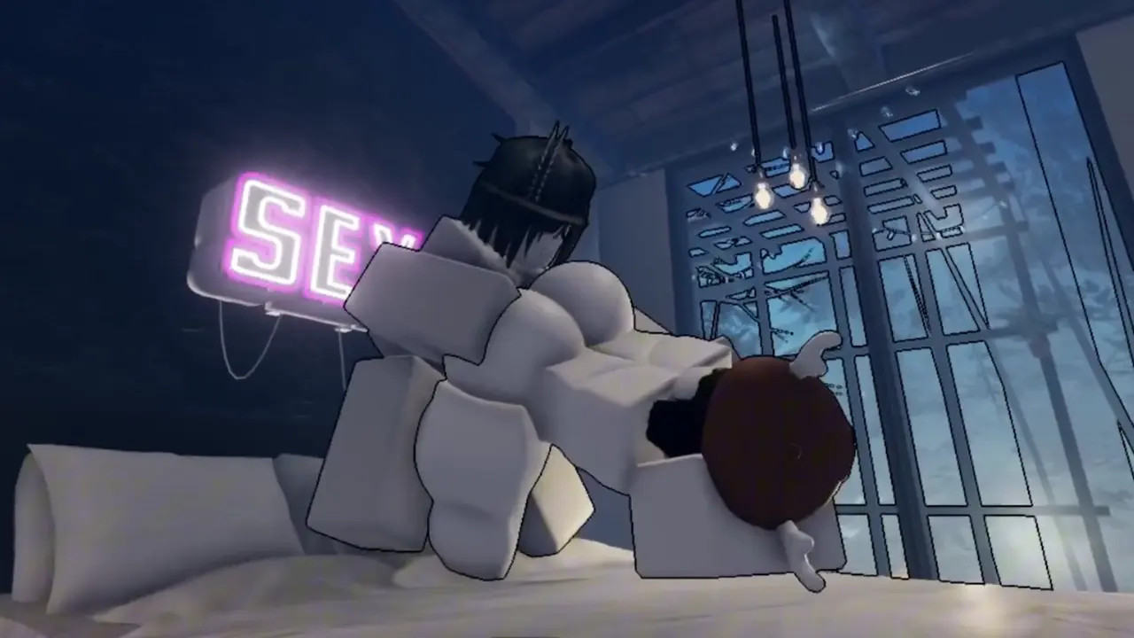 Roblox Animation - Femboy makes me blow a load