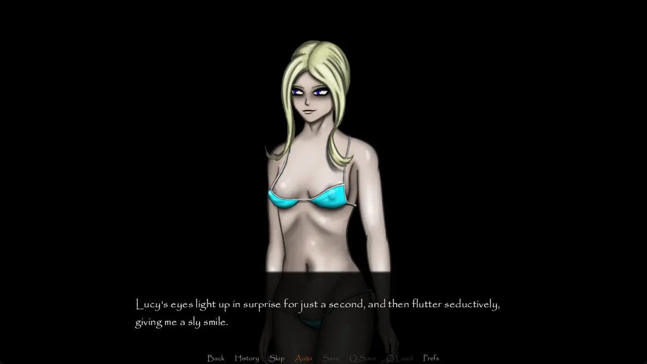 Superhuman: Lucy - Poolside Blowjob Scene