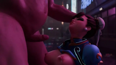 Chun-li deepthroat