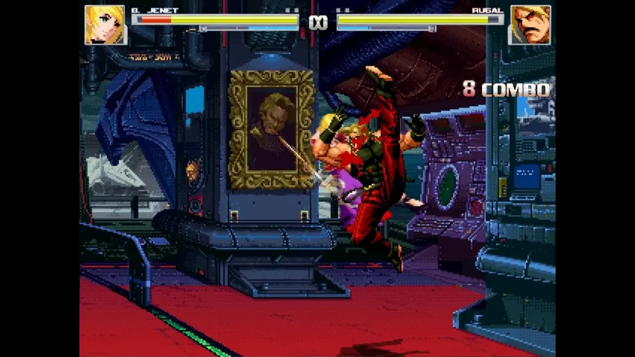 B.Jenet VS Rugal Bernstein