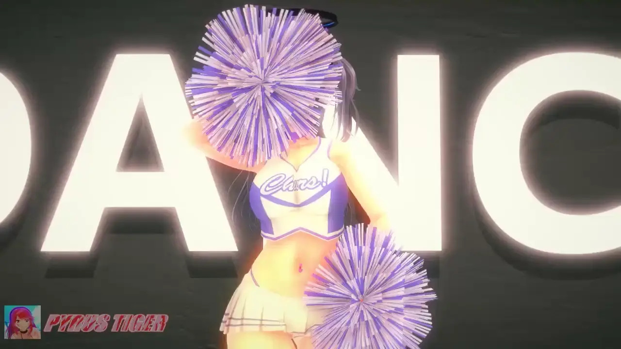 [Koikatsu] Call Me Maybe (Striptease) || Hayase Yuuka (Blue Archive)