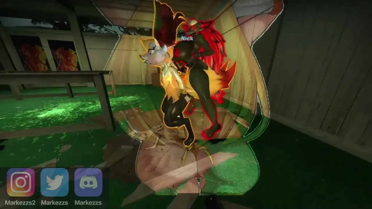 Braixen being fucked by Futa zoroark