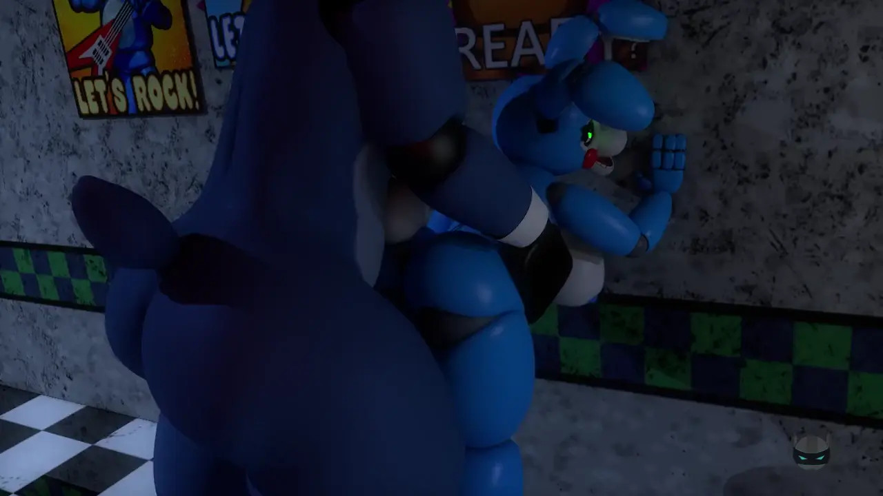 Withered Bonnie fucks Toy Bonnie