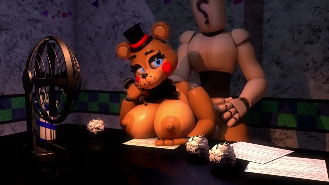 Toy Freddy DoggyStyle POV