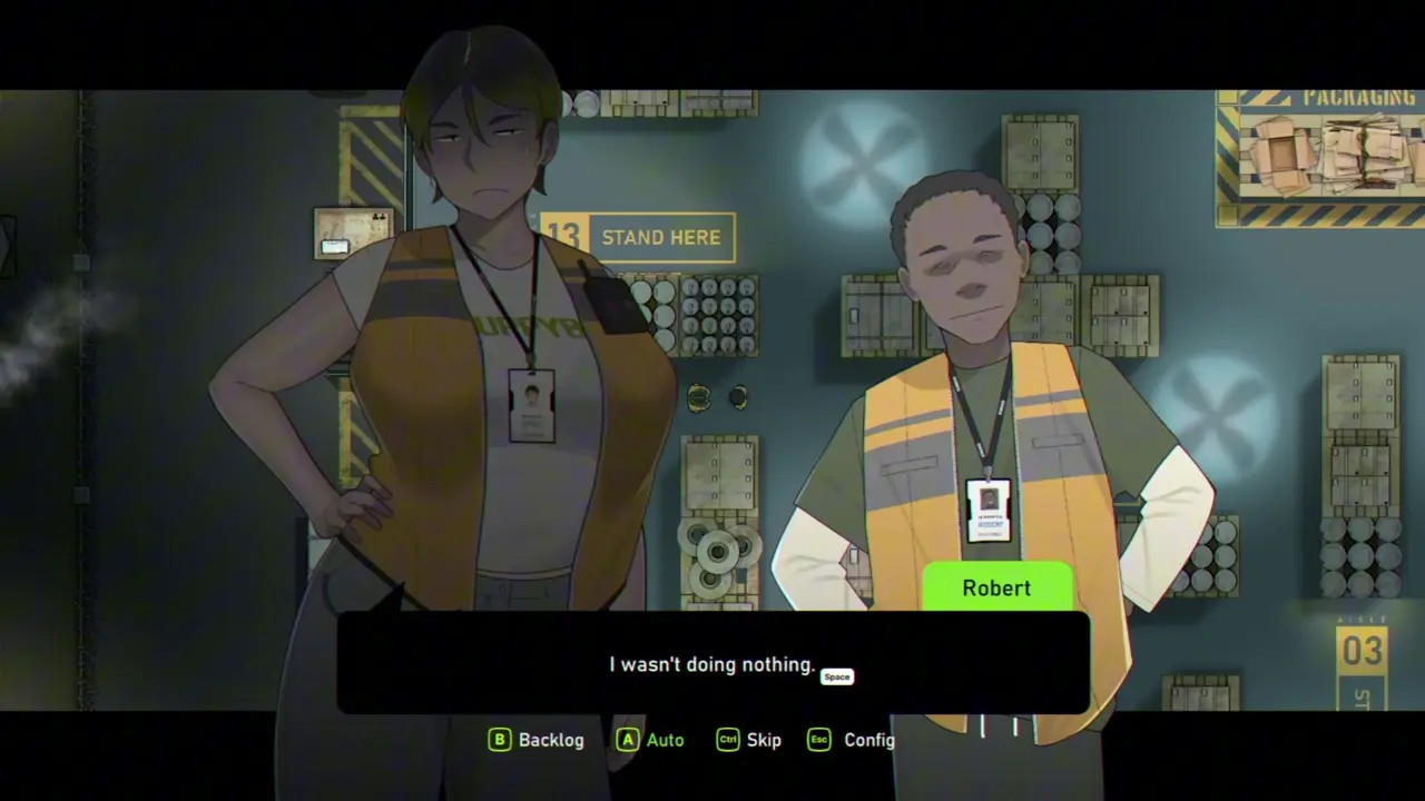 Boxman - Robert route scenes