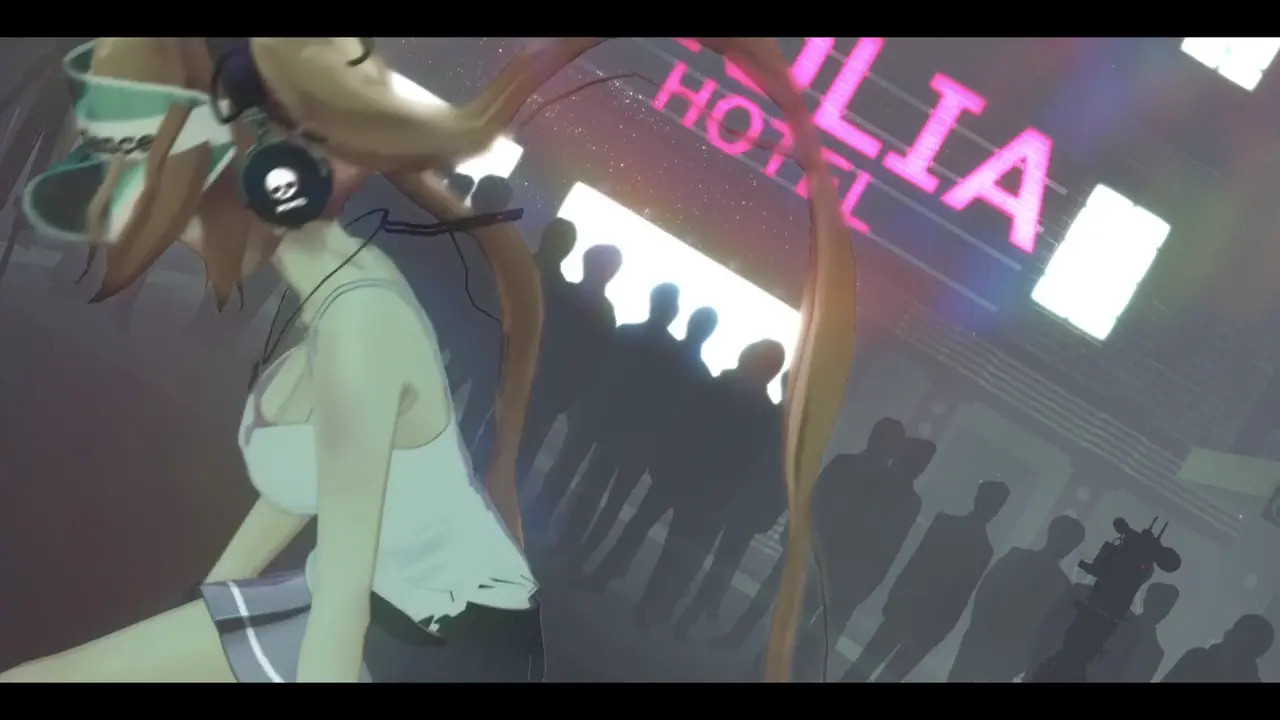 I asked Murasame to dance "In My Head"