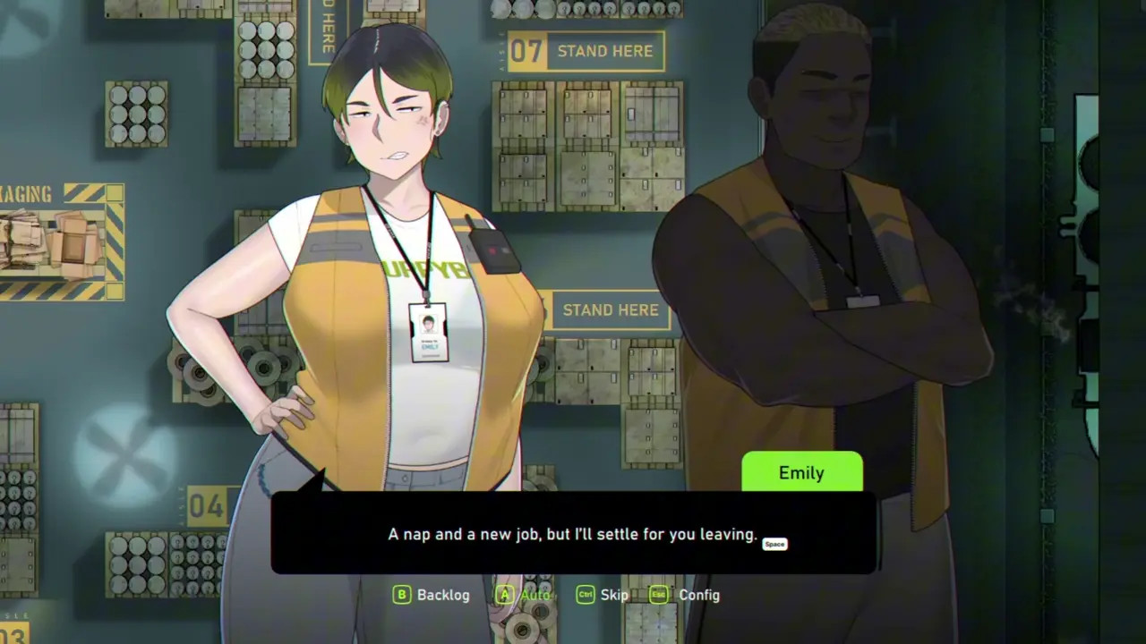 Boxman - King route scenes