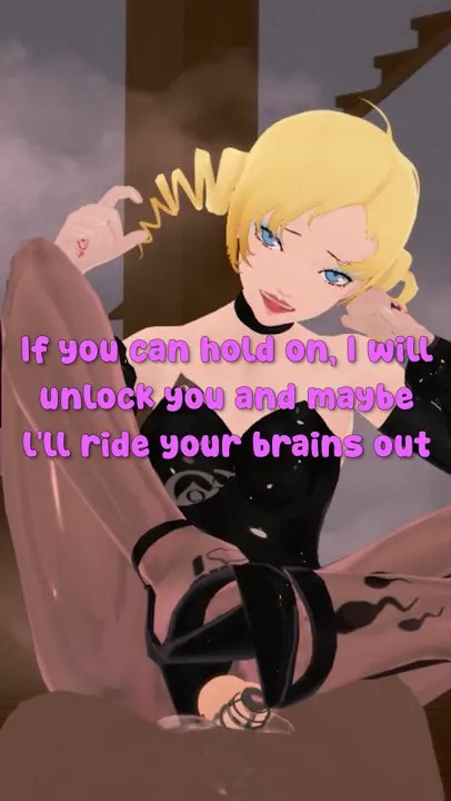 Catherine chastity footjob