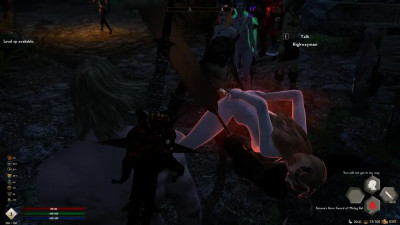 Serana's succubus Trina claims her prey – Khajiit bandit's last moments